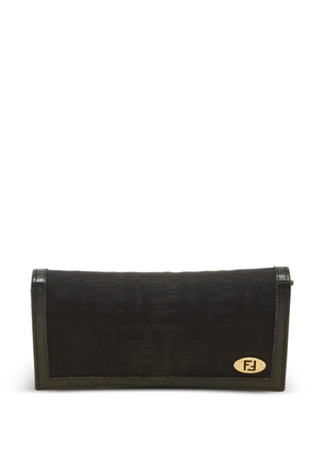 Fendi Pre-Owned 2011 Zucca wallet - Black