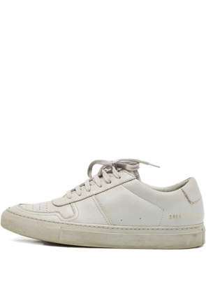 Common Projects leather perforated-detail sneakers - White