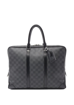 Louis Vuitton Pre-Owned 2010 monogram-pattern briefcase - Black