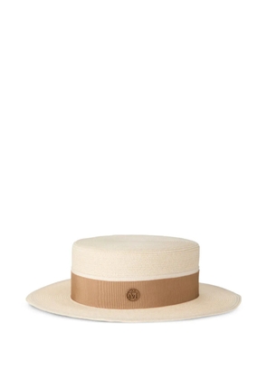 Maison Michel Kiki hat - Neutrals