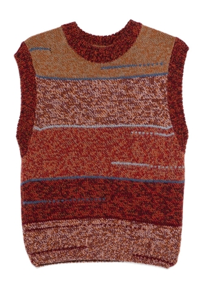 Vanessa Bruno crew-neck vest - Brown