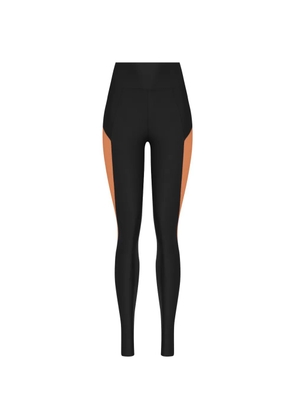 Lygia & Nanny colour-block ballet performance leggings - Black