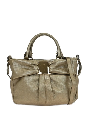 Ferragamo Pre-Owned 2010s Vara 2way tote bag - Gold