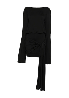 AXEL 113 Paloma long-sleeve mini dress - Black