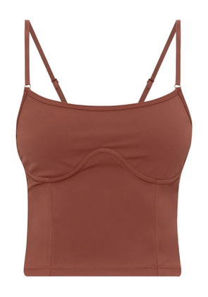 RETHINKIT STUDIOS underwired strap top - Brown