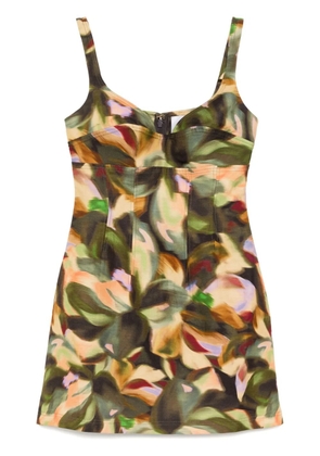 Acler Lyndon mini dress - Green