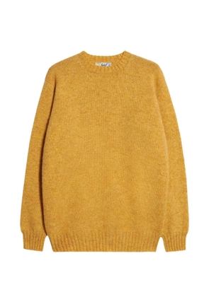 Fortela Shetland crew-neck sweater - Yellow