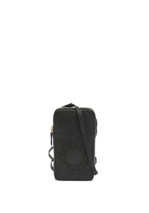 Cole Haan logo cut-out cross body phone bag - Black