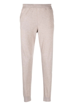 Corneliani skinny knitted track pants - Neutrals