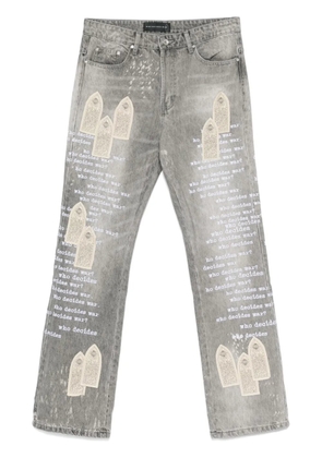 Who Decides War Scripture jeans - Grey