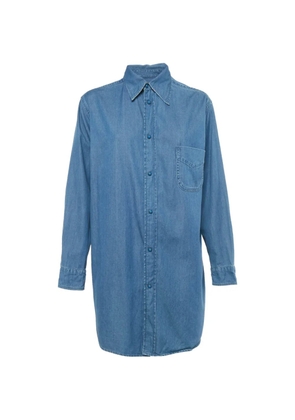 Etro Pre-Owned denim shirt - Blue