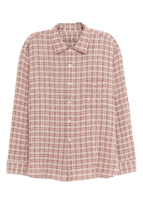 mfpen checked shirt - Red