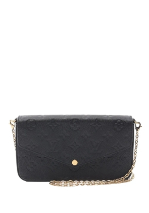 Louis Vuitton Pre-Owned 2021-2025 Monogram Empreinte Pochette Felicie crossbody bag - Black
