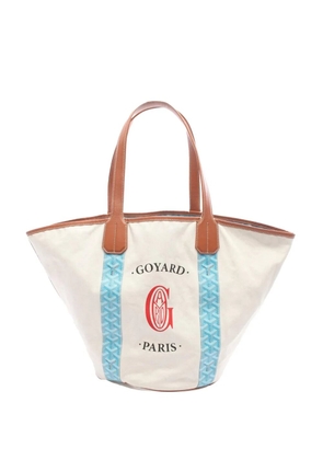 Goyard Pre-Owned 2010-2025 Goyardine Reversible Belharra tote bag - White