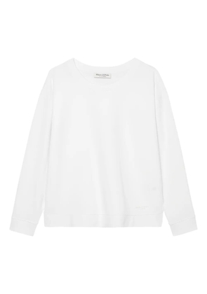 Marc O'Polo crew neck long-sleeve sweatshirt - White
