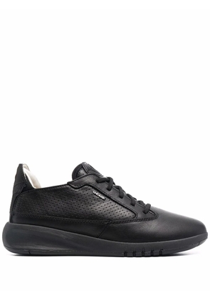 Geox low-top lace trainers - Black