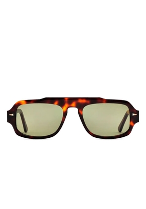 Ahlem George V square-frame sunglasses - Brown