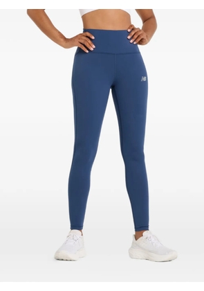 New Balance logo-detail leggings - Blue