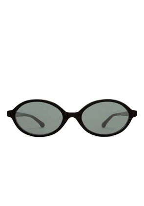 Sporty & Rich oval-frame sunglasses - Black