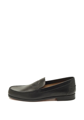 Hermès Pre-Owned leather loafers - Black
