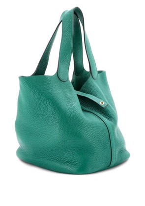Hermès Pre-Owned Picotin Lock Bag Clemence MM bucket bag - Green