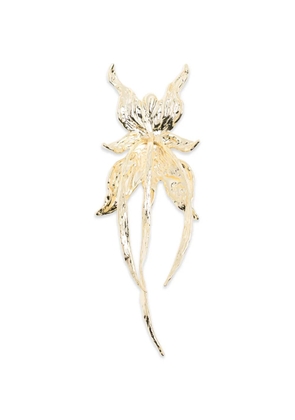 Patrizia Pepe flower brooch - Gold