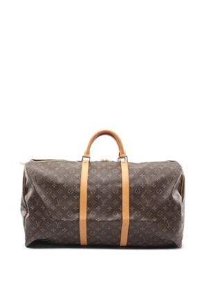 Louis Vuitton Pre-Owned 1990 60 Keepall Monogram Boston bag - Brown