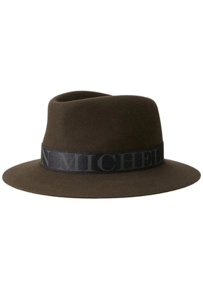 Maison Michel Andre fedora hat - Brown