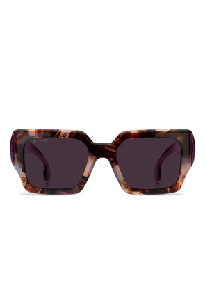 ETRO tortoiseshell square-frame sunglasses - Brown