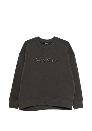 'S Max Mara Monza logo-detail sweatshirt - Green