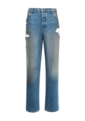 Nahmias distressed baggy jeans - Blue