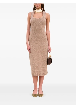 Cult Gaia Casey knitted dress - Neutrals
