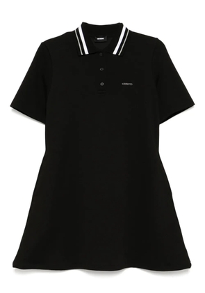 We11done polo mini dress - Black