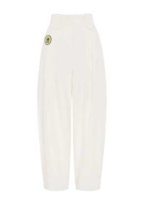 ALEMAIS pleated trousers - White