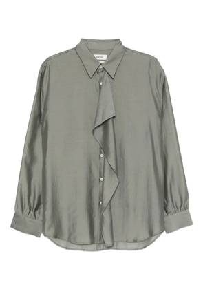 System Scarf shirt - Grey