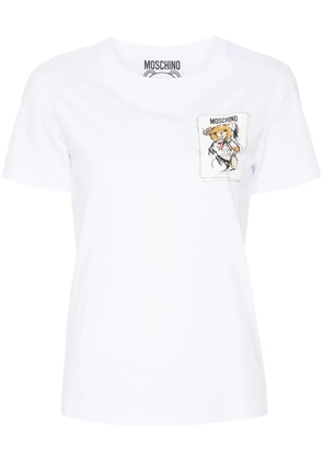 Moschino Teddy Bear cotton T-shirt - White
