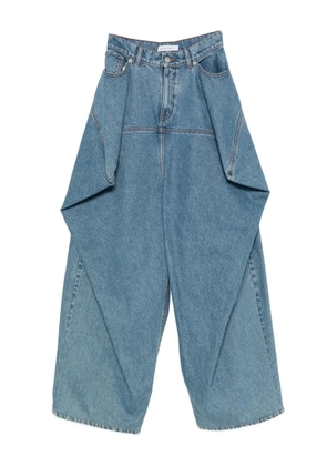 Viktor & Rolf couture square jeans - Blue