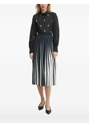 Karl Lagerfeld crystal-embellished shirt - Black