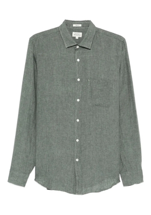 HARTFORD linen shirt - Green