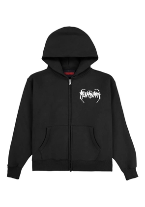 Pleasures zip hoodie - Black