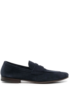 Henderson Baracco Capri suede loafers - Blue