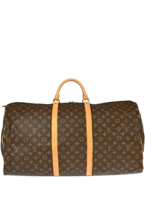 Louis Vuitton Pre-Owned 2002 Keepall 60 luggage bag - Brown