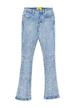GUAPI embellished trousers - Blue