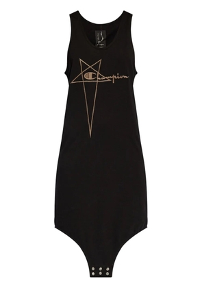 Rick Owens X Champion Basketball sleeveless dress - Black