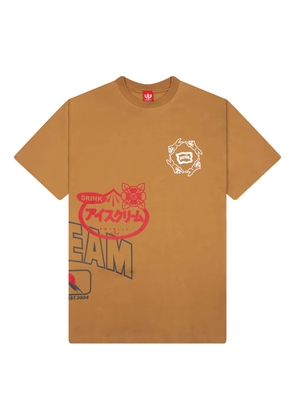 ICECREAM graphic-print T-shirt - Brown