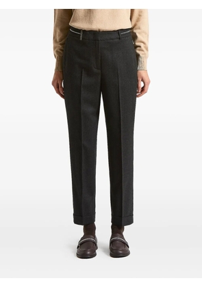 Peserico pressed crease trousers - Grey