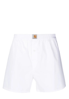 Carhartt WIP logo-waistband cotton boxers - White