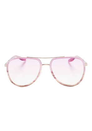 Barton Perreira Cani pilot-frame sunglasses - Pink