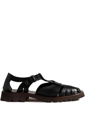 Hereu leather sandals - Black