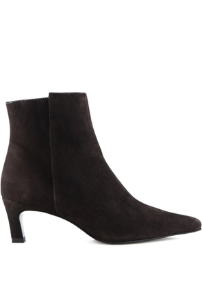 Notabene 50mm Fausta suede boots - Brown